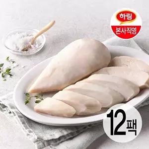 [하림][하림]하림 수비드 닭가슴살 오리지널 100g 12팩