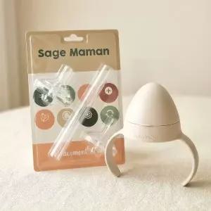 스와비넥스 젖병 손잡이 + 리필빨대세트 (빨대컵키트)