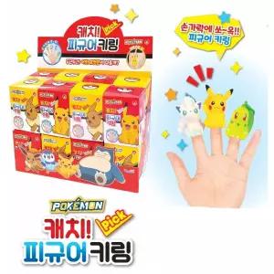 신상 포켓몬 캐치 픽 피규어 키링 1개 포켓몬 손가락 인형
