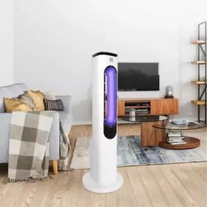 아이방 저소음 수면풍 날개 없는 타워형선풍기 가게 거실 회사 가정용 상가