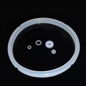 3-4L/10QT 전기 압력솥용 범용 실리콘 개스킷 - 고온 저항 뚜껑 씰 링(내경 20cm 스테인리스 스틸 조리기