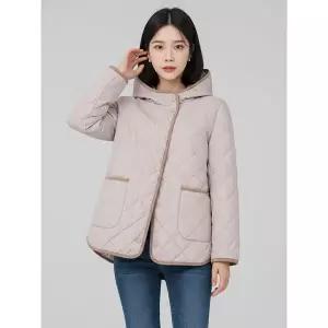 [크로커다일레이디]니트 테이프 다이아 퀼팅 패딩 CLDWPD901_P409114130