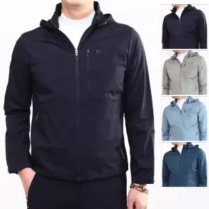 봄여름가을 김영주 남성 와샤 스판 바람막이 자켓 점퍼 KYK6025