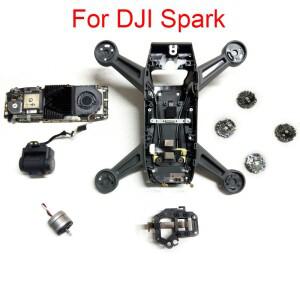 Mavic Spark 중간 프레임 카메라 짐벌 롤 피치 축 모듈 모터 동축 케이블 메인 보드 DJI호환 GPS IMU