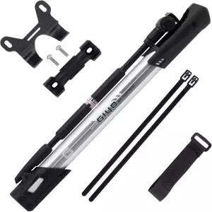 게이지 휴대용 및 경량 자전거 타이어 펌프 알루미늄 고 펌핑 볼륨 프레스타/슈레이더 프레임 장착 대만산