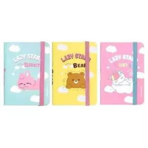 [문구/오피스] 12P세트양장노트 미니수첩 한손에쏙 12P세트 캐릭터 포켓수첩 12개