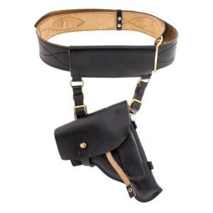 러시아 소비에트 연방 해군 장교 다용도 가죽 벨트 세트 제복 홀스터 슬링 마칼로프용