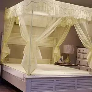 사각 모기장 일체형 지퍼형 베이비 침대 모기장 아기 휴대용 접이식