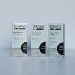 애경 케라시스 단백질크림염색 염모제 120g 3개 단정한머리 리드미컬 풍성한 컬링