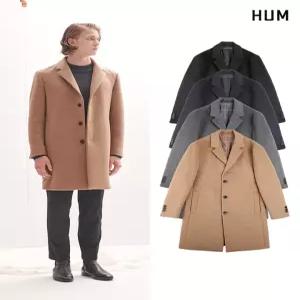 [HUM][본사][HUM]남)캐시미어울혼방 싱글 3버튼코트(FHOWCCO111P)