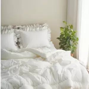 국내생산 프릴 이불 60수 고밀도 고급 침구세트 퀸/킹사이즈 4색 택1