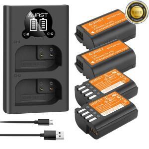 파나소닉 루믹스 DC-S5DC-S5KGH5 IIGH6S5M2 S5M2X GH5M2용 2280mAh DMW-BLK22 배터리 +LED USB 듀얼 충전기