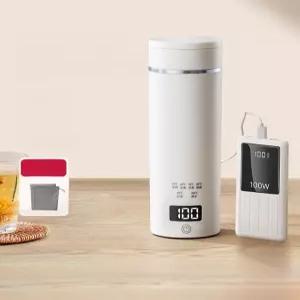 휴대용 물끓이기 텀블러 다용도 전기포트 커피포트 여행