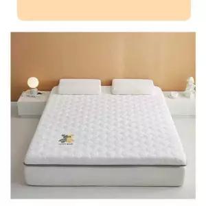 메모리폼 퀸매트리스 킹사이즈 바닥패드 카페트 극세사 침대토퍼 거실