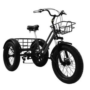 자전거 광폭 삼륜 가벼운 20인치 미니벨로 경량 삼바리 세발자전거 휴대용