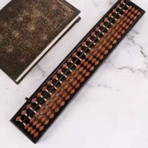 수학학습 주판 수학 학습 도구 주산 암산 교육용 나무