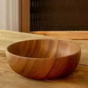 샐러드볼원형볼 나무 면기 파스타 샐러드 우드볼 비빔밥 그그릇
