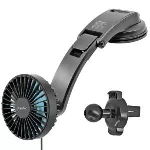 대쉬보드 차량용 송풍구 USB 선풍기 써큘레이터 풍속제어