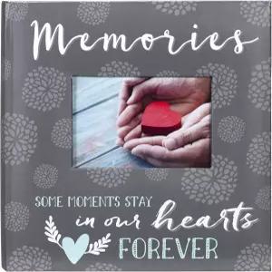 몰든 인터내셔널 디자인 2 업 4x6 메모리 감성 북 바운드 그레이 인쇄 용지 사진 앨범 메모 작성 공간 제공