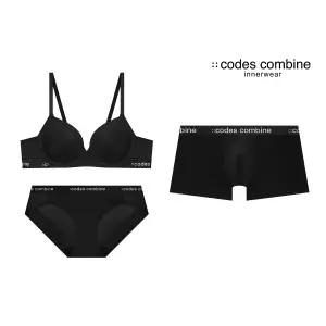 코데즈컴바인이너웨어 [코데즈컴바인 이너웨어]블랙 노와이어 커플세트CEWBR162BK+CEWBP161BK+CEMDR161BK 9