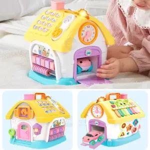 아기 피아노 노래 전화기 버튼 사운드패드 하우스 장난감 음악 유아 어린이집