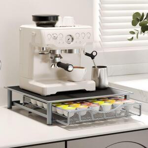 디스펜서 다 버츄오 통 머신거치대 머신스탠드 커피 돌체구스토 캡슐 보관 정리 함 KWFFS5O9