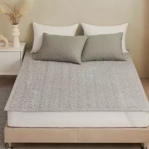 헤링본 MC 극세사 항균 밴딩 패드(슈퍼싱글)