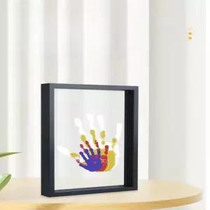 손바닥 액자 유품 사진 캔버스 게시판 DIY 손도장