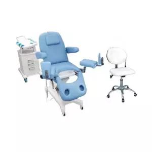 산부인과 침대 이동식 리프팅 진료 검진 의자