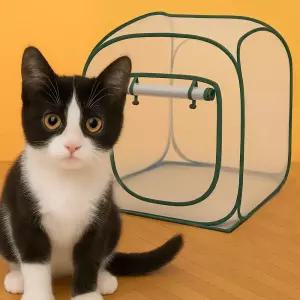 [1분설치] 길고양이 외풍차단 겨울집 급식소 원터치 중형