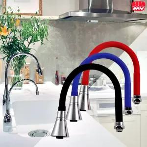 싱크대 자바라 고급 주방 수전 컬러 코브라헤드 교체형