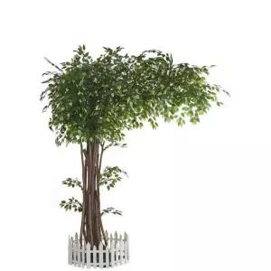 대형 인조 나무 인테리어 장식 가짜 조경 카페 로비 조경