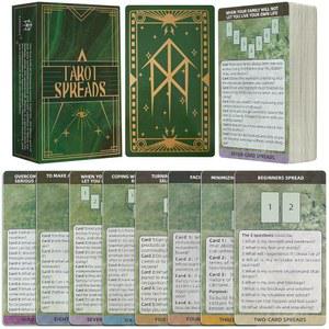 TIRMANAZ 타로 덱 121개, 유형의 학습 가이드 레이아웃, 카드 있음) 도구, 설명서(한글이 수 선물(8가지 초보자를 영적 스프레드 아닐 위한