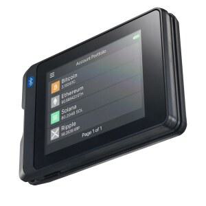 직관적인 터치스크린을 갖춘 SecuX W20 암호화폐 지갑 블루투스를 하드웨어 관리하기 쉬운 비트코인 이더리움 NFT 토큰 군용 등급 기능을