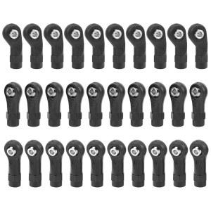 무페이 30 PCS 링크, 1/10 RC 크롤러, 링크 로드 엔드 M4 볼 조인트 헤드, 액세서리 자동차 부품