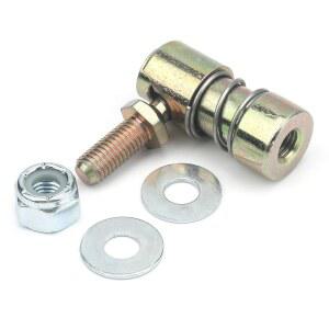 스로틀 케이블 볼 엔드, 스틸 카뷰레터 링크를 위한 분리, 퀵 릴리스 조인트, 스프링, 와셔 및 잠금 너트 포함, 암나사 나사 1/4-28