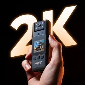 포팩트 RT20 바디캠 초소형 2K 휴대용 보안 바디카메라