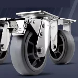 고중량 바퀴 150mm 스텐 무소음 대차 캐스터