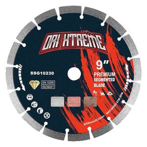 ORIXTREME 22 습식 9인치 블레이드 8인치 다이아몬드 6cm 석조 아버 범용 절단 벽돌 2cm 블록 세그먼트 콘크리트 9cm 건식