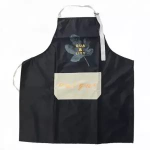 포켓 작업 앞치마 주방 요리 바리스타 블랙 작업복