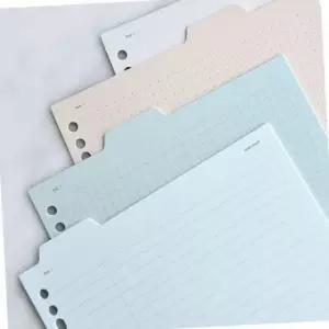 [문구/오피스] plepic 폴더인덱스패드A5 6공20공 리필지