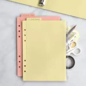 바인더 포켓 A5 6공 플래너속지 스티커포켓