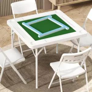 마작 테이블 접이식 홀덤 보드 게임 책상 포커 마작판