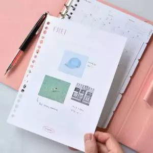 컬러패드 A5 리필지 20종 다이어리리필속지 바인더속지