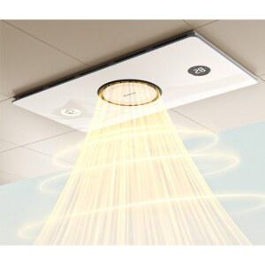 욕실 천장형 온풍기 난방 천장형온풍기 모델 6D 바람 키 실버 욕실용온풍기 음이온 터치