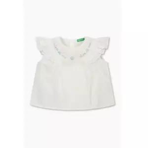 [AK분당점] [베네통 키즈] 아일렛 우븐 블라우스 QAWS16531_IV