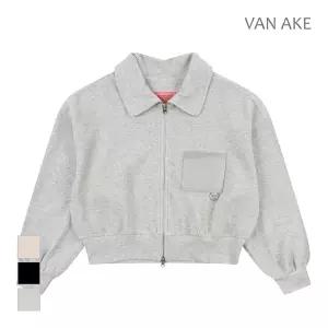 [반에이크] 가죽배색 집업 점퍼_VB3YJPU291Z