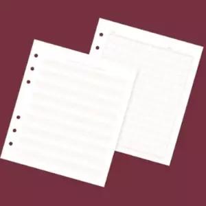 A6 6공 노트 리필 속지 육공다이어리속지 A6속지