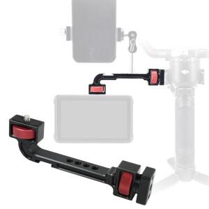 조정 가능 짐벌 모니터 마운트 DJI호환 Ronin RS 2 / 2/ SC/S Zhiyun Weebill S Crane 3s용 1/4 구멍 콜드