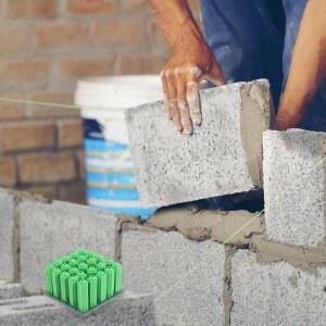 콘크리트앙카 100개 플라스틱 앵커 드라이월 나사 콘크리트 석고 벽용 헤비 듀티 키트